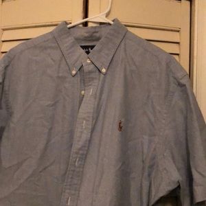 Blue Classic fit Ralph Lauren button down